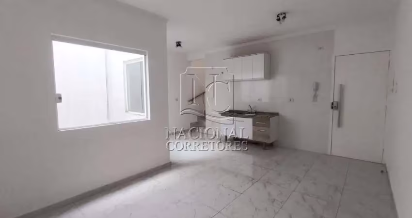 Cobertura sem condomínio para aluguel, 2 quartos, 1 suíte, 2 vagas, vila guiomar - santo andré/sp