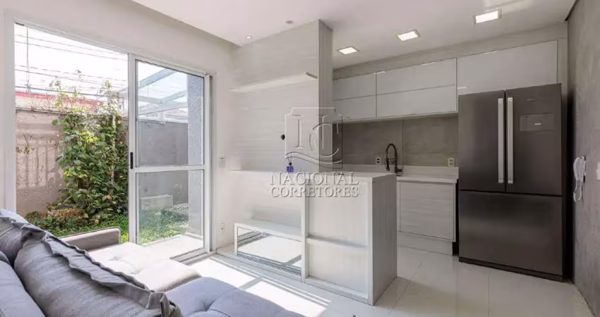 Este charmoso apartamento garden para locação na vila metalúrgica, no empreendimento up grade em santo andré,