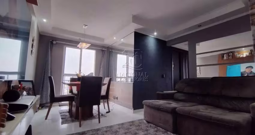 Apartamento para aluguel, 3 quartos, 1 vaga, parque erasmo assunção - santo andré/sp