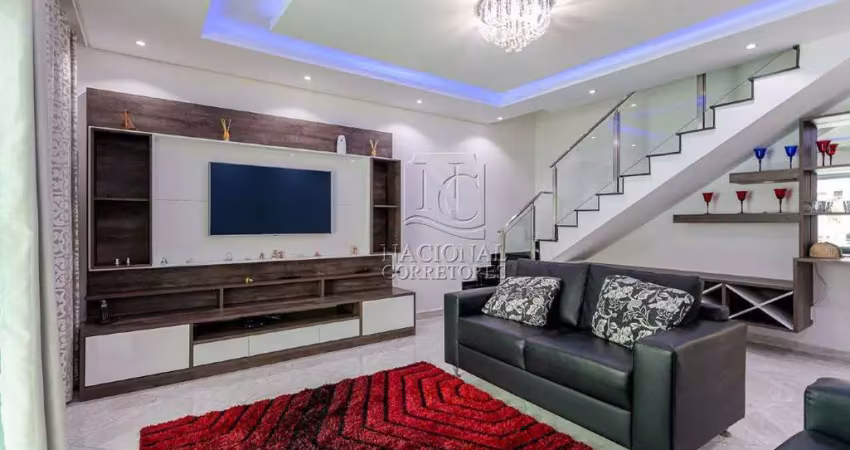 Sobrado à venda, 3 quartos, 3 suítes, 7 vagas, jardim rina - santo andré/sp