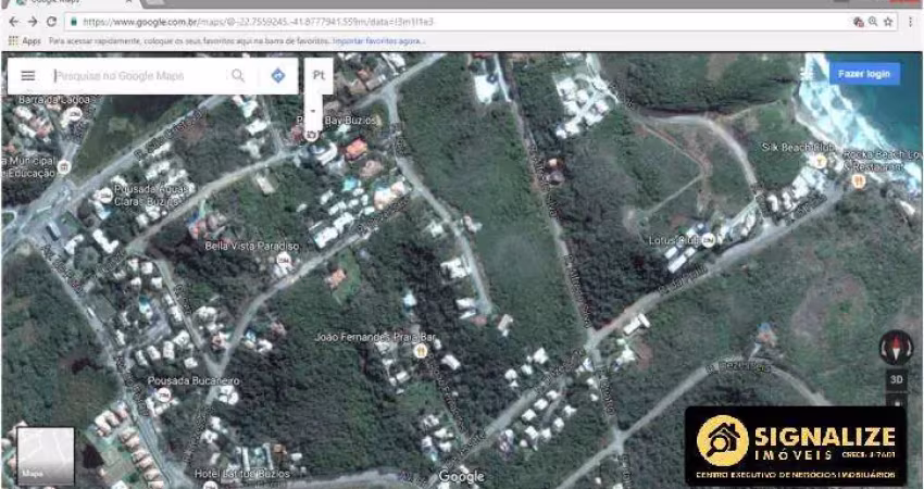Terreno à venda na Brava, Armação dos Búzios 