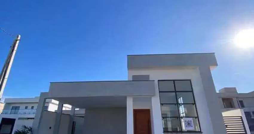 Casa linear nova à venda no condomínio viverde i - são pedro da aldeia/rj