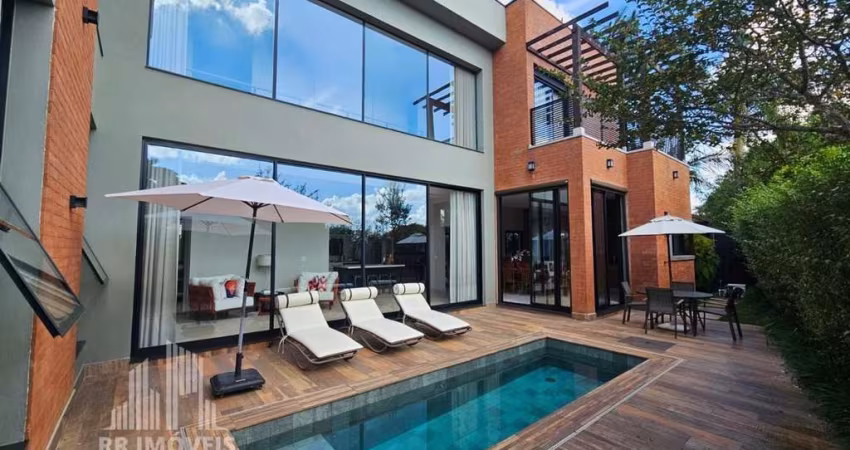 RR7715 Casa 386m² CONDOMÍNIO RESIDENCIAL 9 - OPORTUNIDADE - 3 Suítes 4 Vagas - Santana de Parnaíba, SP - ALPHAVILLE - Ótima Localização