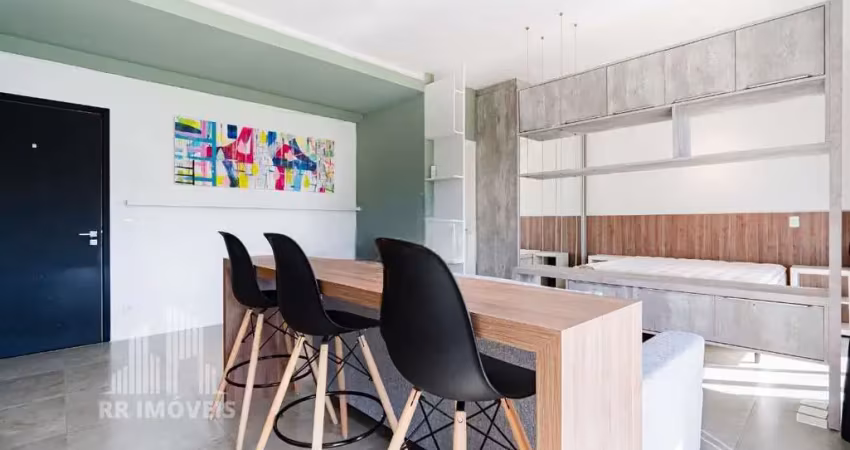 Rr8260 apartamento mobiliado 51m² condomínio trix housing - oportunidade - 1 suíte 1 vaga - barueri, sp - ótima localização - tamboré