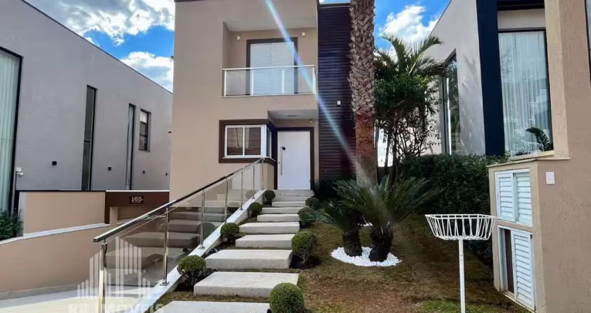 Rr8331 casa 215m² condomínio new ville - oportunidade - 3 suítes 4 vagas - santana de parnaíba, sp - ótima localização - suru - prox alphaville