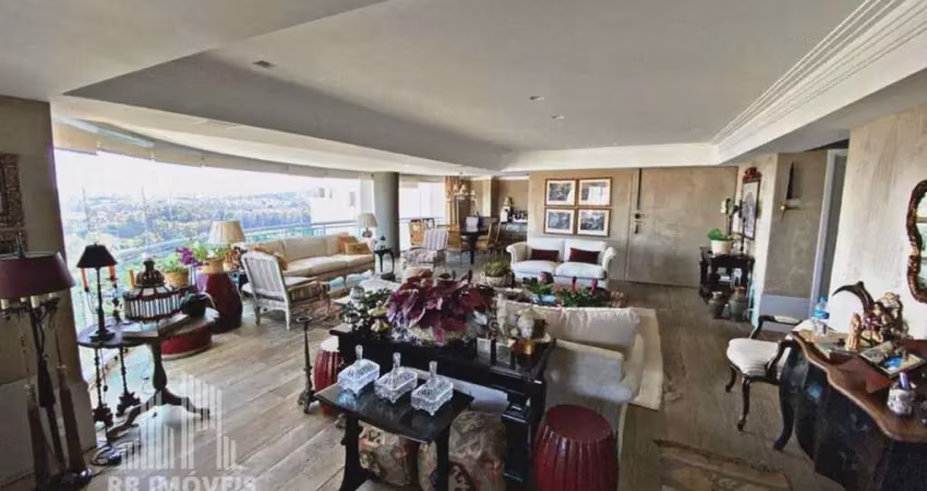 Rr8548 apartamento 261m² condomínio madison park - oportunidade - 3 suítes 4 vagas - barueri, sp - ótima localização - alphaville empresarial