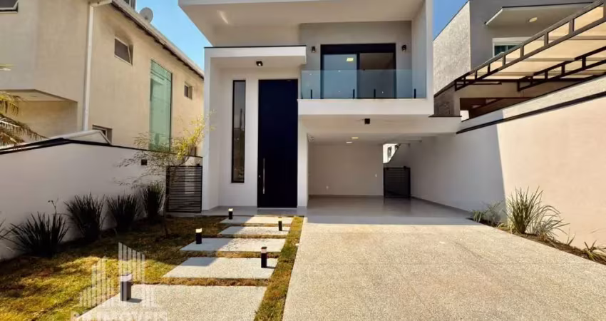 Rr8574 sobrado novo 219m² condomínio nova paulista - oportunidade - 3 suítes 4 vagas - jandira, sp - ótima localização - parque nova jandira