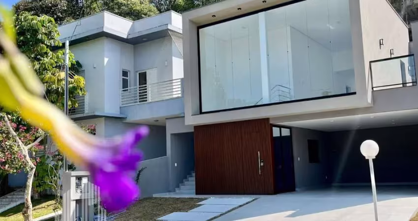 Rr8582 casa nova 180m² condomínio morada da aldeia - oportunidade - 4 dorms 4 vagas - santana de parnaíba, sp - ótima localização - aldeia da serra