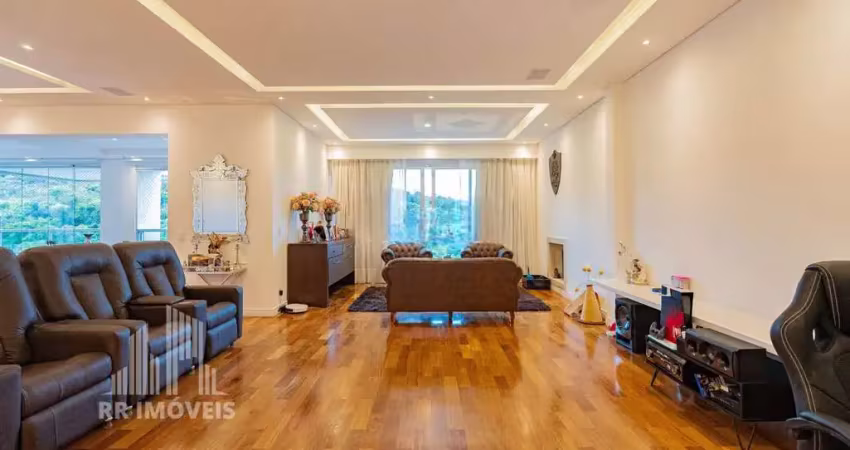 Rr8598 apartamento mobiliado 367m² condomínio the penthouses - oportunidade - 3 suítes 5 vagas - santana de parnaíba sp - tamboré - ótima localização