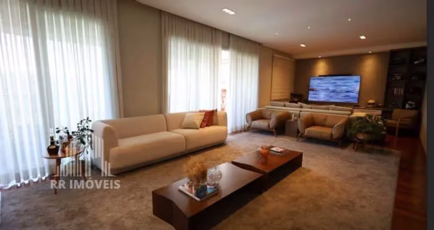 Rr8595 apartamento 284m² condomínio the penthouses - oportunidade - 4 suítes 5 vagas - santana de parnaíba, sp - ótima localização - tamboré