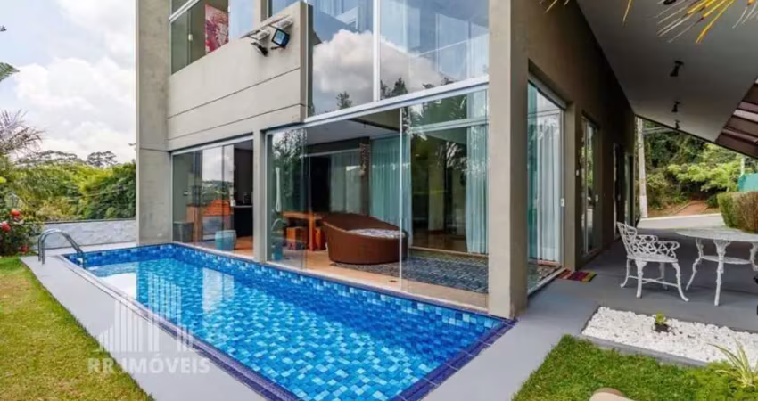 Rr8816 casa 268m² condomínio morada da aldeia - oportunidade - 3 suítes 3 vagas - santana de parnaíba, sp - ótima localização - aldeia da serra