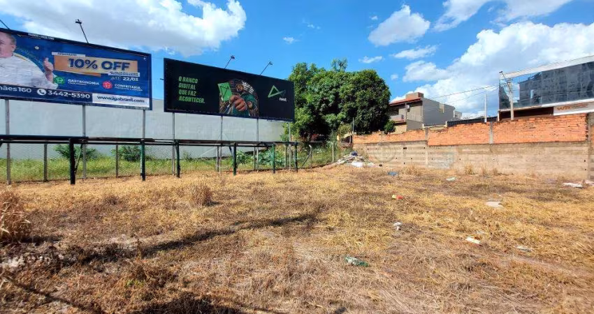 Lote comercial para locação na Av. Caramuru BTS com Projeto Galpão