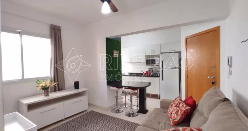 Apartamento Mobiliado 1 dormitório próximo ao Ribeirão Shopping