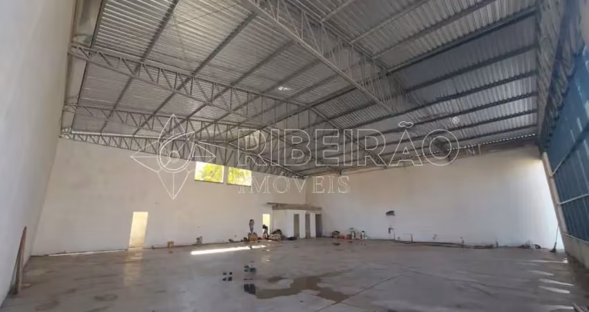 Galpão comercial 400m² para locação na nova ribeirânia