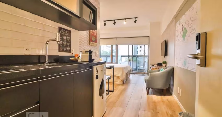 Apartamento à Venda - Santa Cecília, 1 Quarto,  28 m2