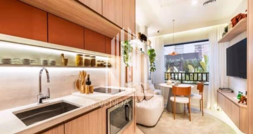 Apartamento à venda na Vila Olímpia, São Paulo-SP: 1 quarto e 25m² de área!
