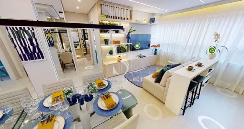 Condomínio side sacomã  apartamento de 44m²   possui 2 dormitórios  ( 2 suítes ) á venda no ipiranga