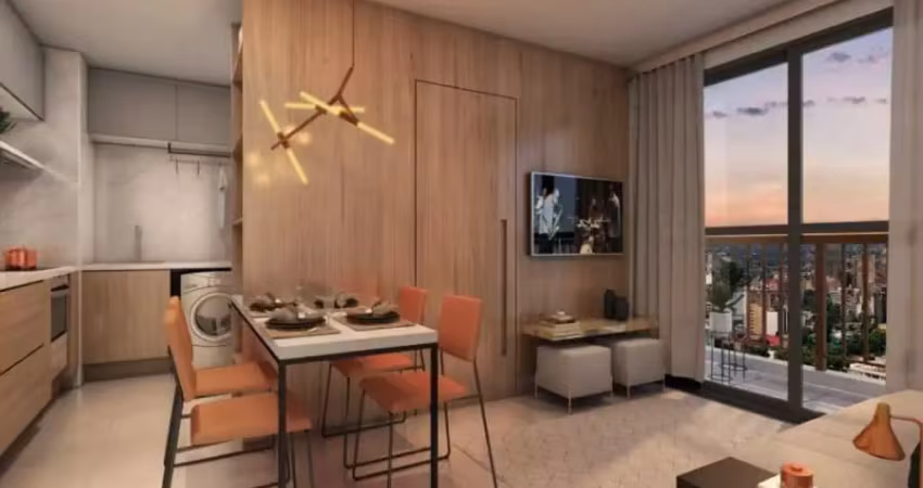 Condomínio do it vila olímpia, studio residencial de 26m² com 1 dormtiório, sem vaga.