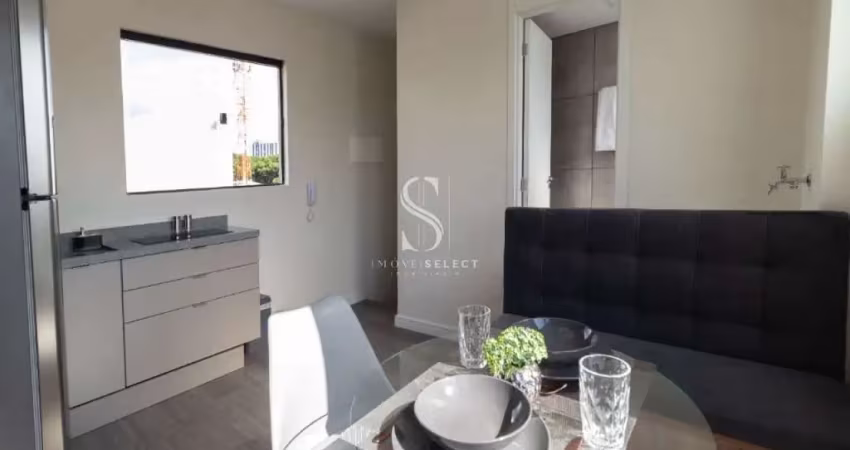 Edificio joy vila clementino- apartamento de 32m² com 1 dormitório, 1 banheiro e varanda.