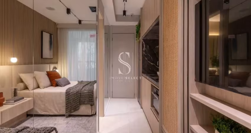 Condominio roya perdizes smart em perdizes, studio de 26m² com 1 dormitório, varanda, sem vaga.
