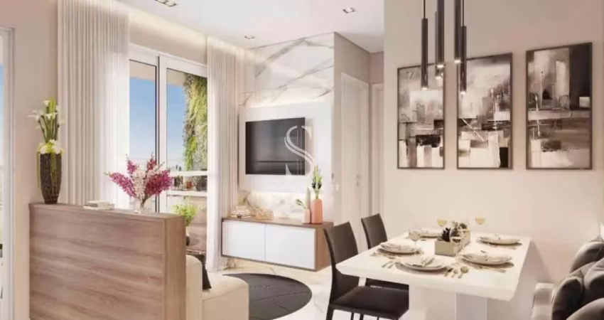 Edificio green village, santo amaro- apartamento de 33m² com 2 dormitórios, 1 banheiro e e 1 vaga á