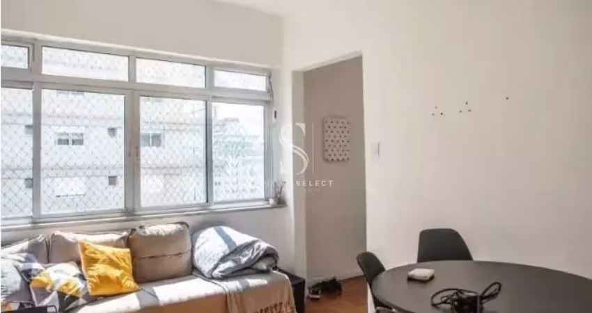 Condomínio santa ângela vila clementino. apartamento com 60m² dois dormitórios, banheiro social.