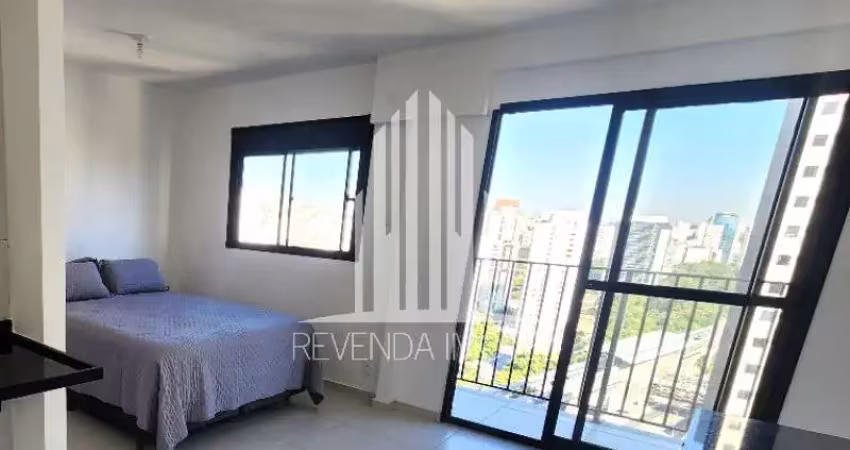 Apartamento à venda em são paulo-sp, no campo belo: 1 quarto, 1 banheiro, 27m² - imperdível! 200 metros da estação campo belo.
