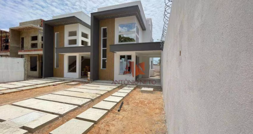 Casa com 3 dormitórios à venda, 128 m² por R$ 499.000,00 - Eusébio - Fortaleza/CE