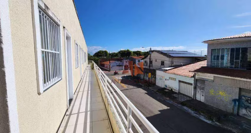 Apartamento com 1 dormitório para alugar, 33 m² por r$ 860,00/mês - demócrito rocha - fortaleza/ce