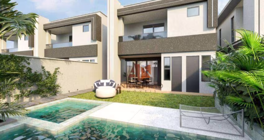 Casa com 4 dormitórios à venda, 158 m² por R$ 950.000,00 - Coité - Eusébio/CE