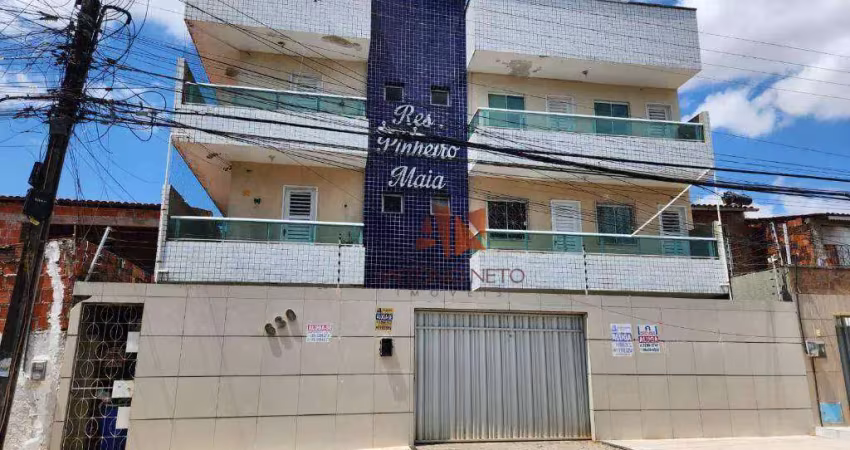 Apartamento com 3 dormitórios para alugar, 82 m² por r$ 1.300,00/mês - maraponga - fortaleza/ce