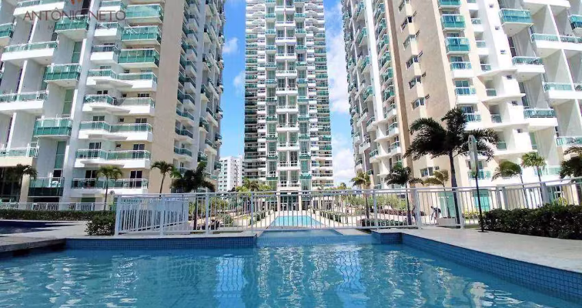 Apartamento com 2 dormitórios à venda, 82 m² por r$ 735.000,00 - guararapes - fortaleza/ce