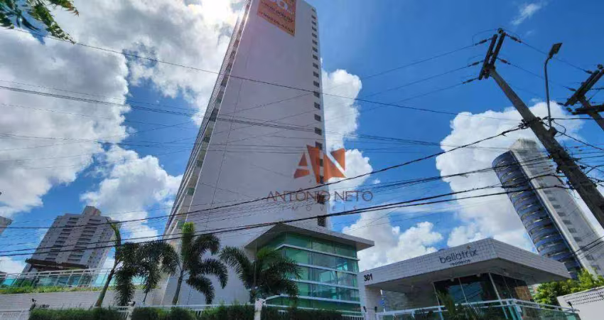 Apartamento com 3 dormitórios à venda, 90 m² por r$ 802.000,00 - guararapes - fortaleza/ce