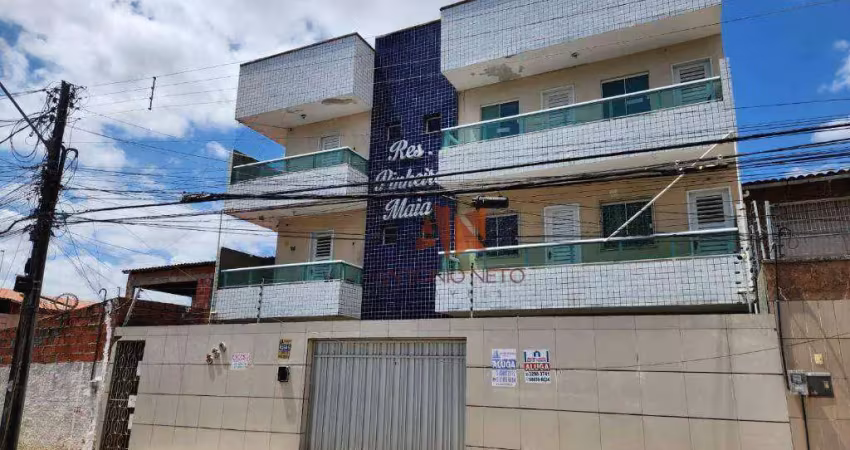 Apartamento com 3 dormitórios para alugar, 82 m² por r$ 1.300,00/mês - maraponga - fortaleza/ce