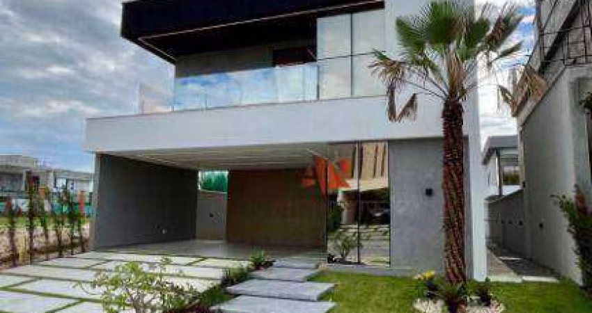 Casa em condomínio fechado com 4 quartos à venda na Avenida Atlântica, 2303 Terras Alphaville Residencial 3, 2323, Cidade Alpha, Eusébio