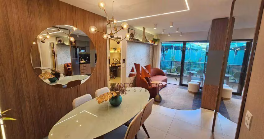 Apartamento  à venda,² - engenheiro luciano cavalcante - fortaleza/ce