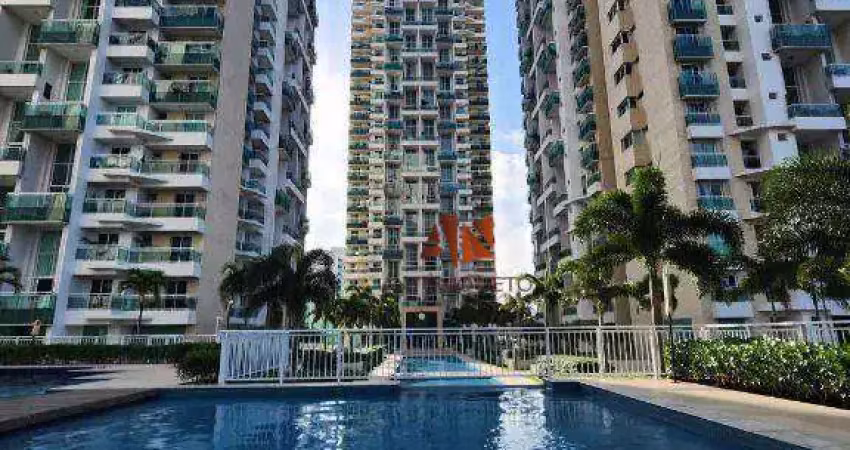 Apartamento com 3 dormitórios para alugar, 104 m² por r$ 4.990,85/mês - guararapes - fortaleza/ce