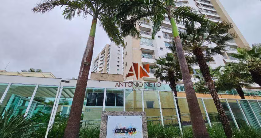 Apartamento com 3 dormitórios à venda, 80 m² por r$ 615.000 - cambeba - fortaleza/ce