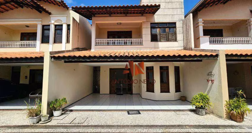 Casa com 4 dormitórios à venda, 219 m² por r$ 700.000,00 - cidade dos funcionários - fortaleza/ce