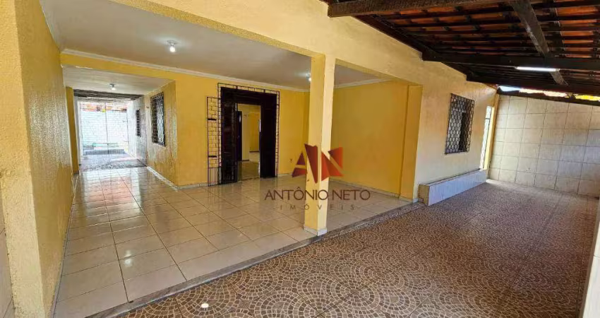 Casa com 3 dormitórios para alugar, 212 m² por r$ 1.491,67/mês - itaperi - fortaleza/ce