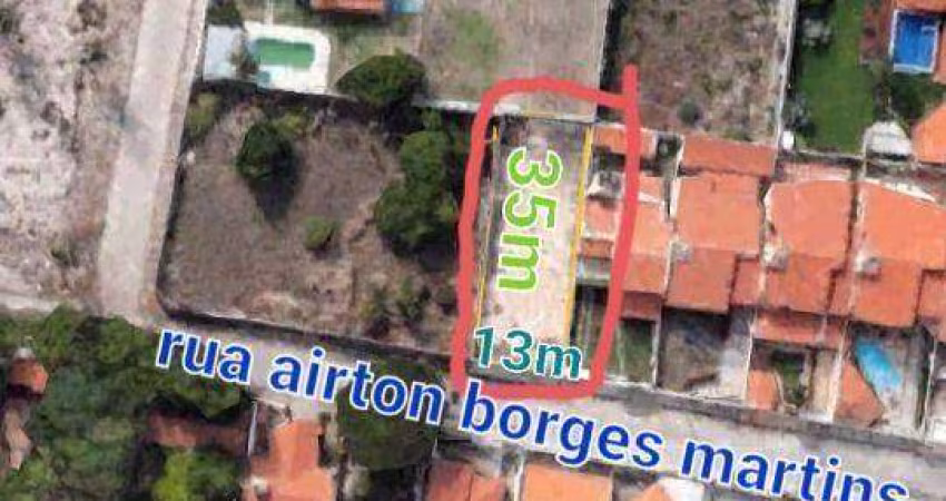 Terreno para alugar, 455 m² por R$ 2.000,00/mês - Água Fria - Fortaleza/CE