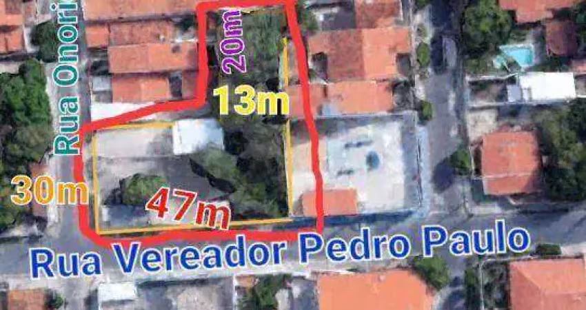 Terreno para alugar no parque manibura - fortaleza/ce - próximo ao supermercado carnaúba
