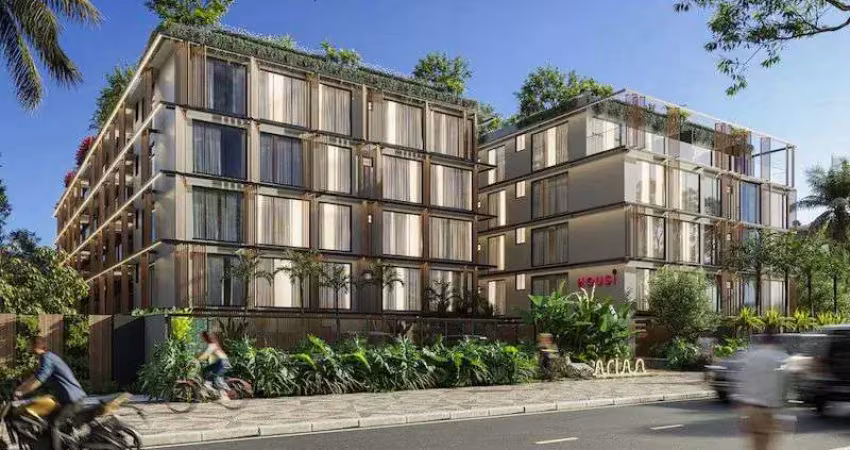 Flat com 1 dormitório à venda, 32 m² por R$ 540.482,10 - Intermares - Cabedelo/PB