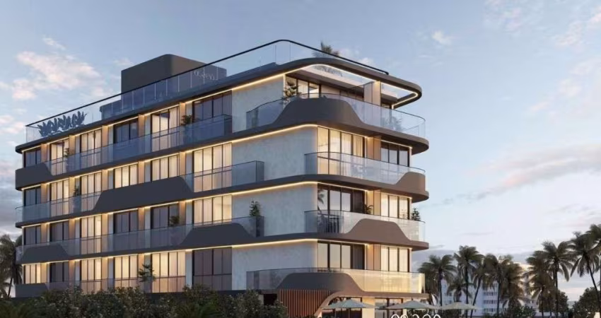 Flat com 1 dormitório à venda, 32 m² por R$ 895.000 - Jardim Oceania - João Pessoa/PB