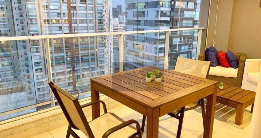 Apartamento Mobiliado com 1 dormitório para alugar, 50 m² por R$ 5.260/mês - Consolação - São Paulo/SP