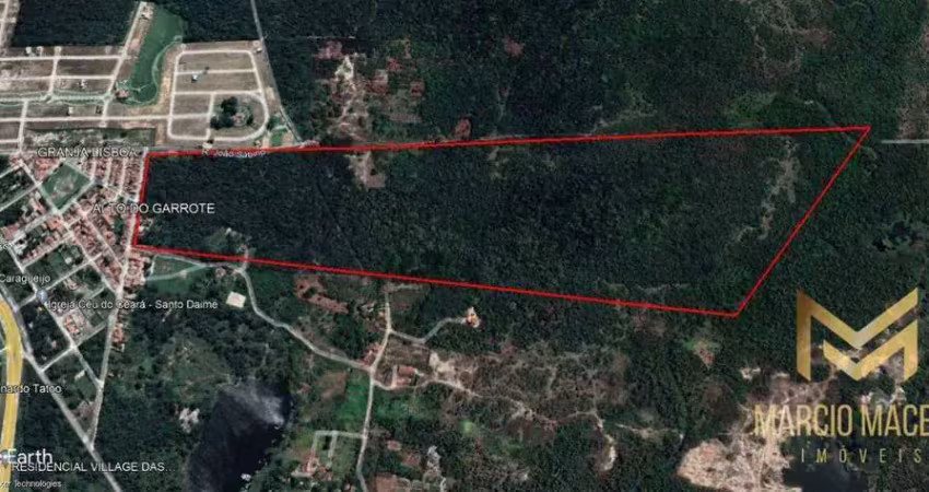 Terreno à venda, 750000 m² por r$ 30.000.000,00 - centro - caucaia/ce