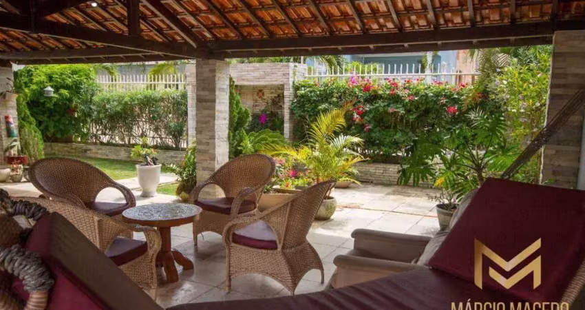 Casa com 5 dormitórios à venda, 459 m² por r$ 950.000,00 - manuel dias branco - fortaleza/ce