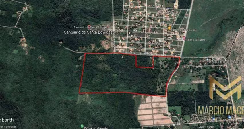 Terreno à venda, 481700 m² por r$ 15.000.000,00 - garrote - caucaia/ce