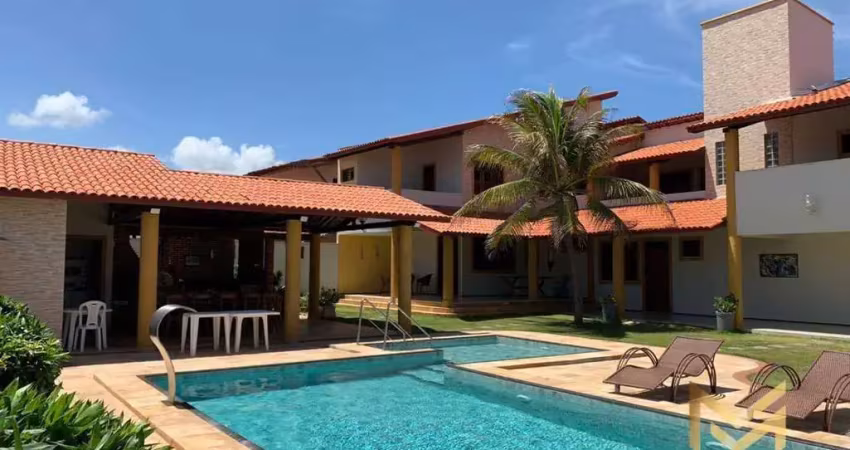Mansão com 8 suítes à venda, 702 m² por r$ 1.800.000 - taíba - são gonçalo do amarante/ce