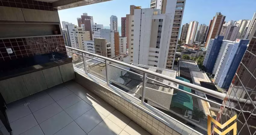 Apartamento com 2 suítes à venda, 74 m² por r$ 770.000 - meireles - fortaleza/ce